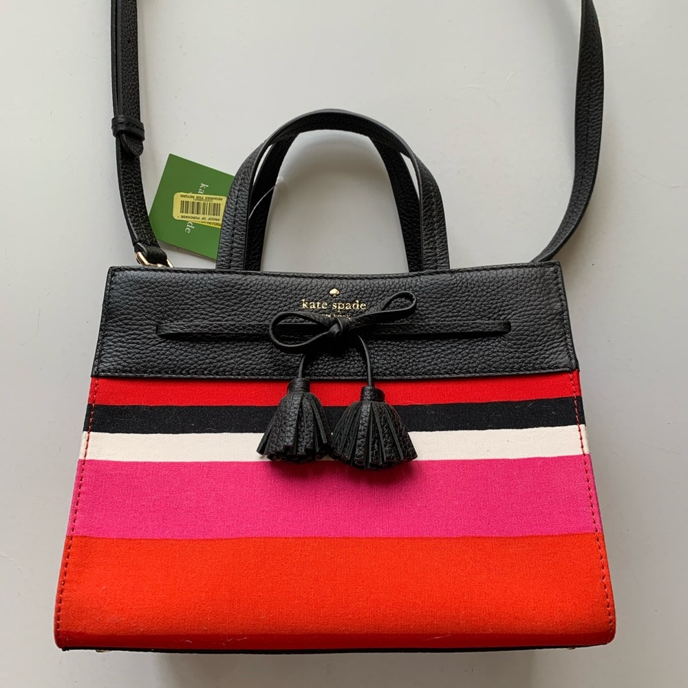 RARE kate spade Small Isobel Multicolor Satchel
